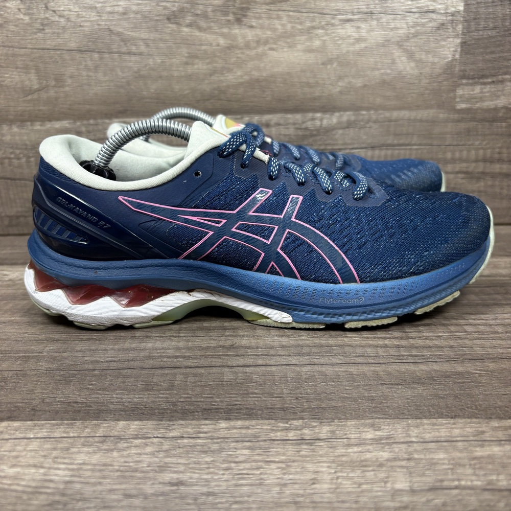 Asics Gel-Kayano 27 Blue Womens US Size 8 EUR 39.5 1012A649 Running Shoes